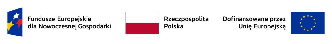 Oznaczenia Fundusze Europejskie, Rzeczpospolita Polska, Dofinansowane przez Unię Europejską